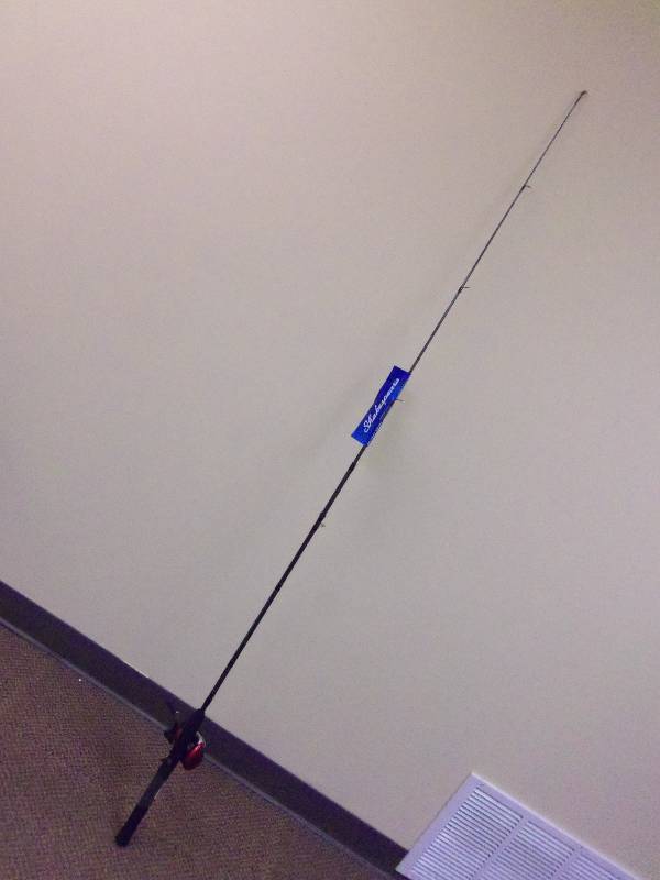 lot 70 image: Shakespeare Alpha Fishing Rod and Reel