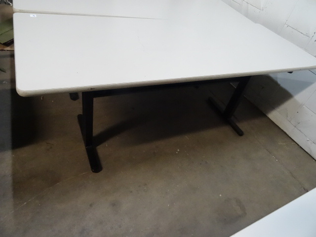 Metal Framed Table 72 X 27 X 29