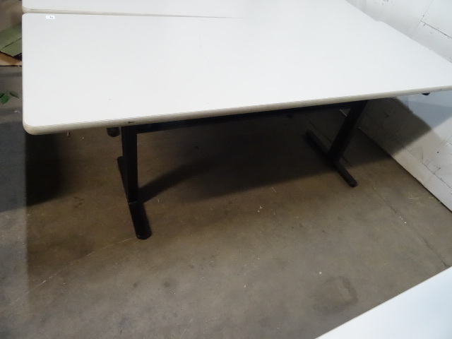 Metal Framed Table 72 X 27 X 29