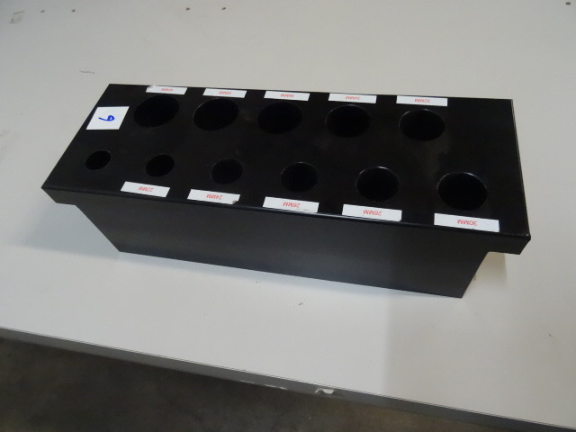 11 Hole Stand with Metric Sized Holes,