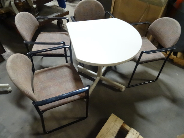 Tear Drop Table on Wheels