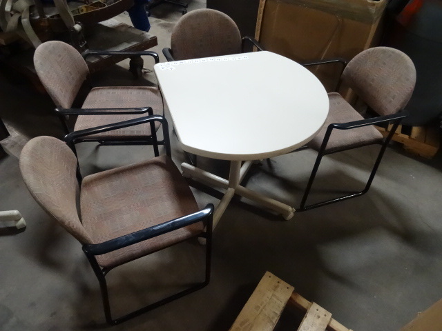 Tear Drop Table on Wheels