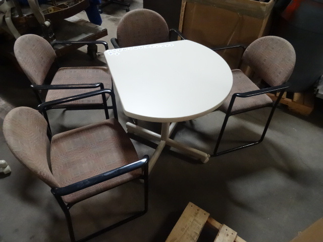 Tear Drop Table on Wheels