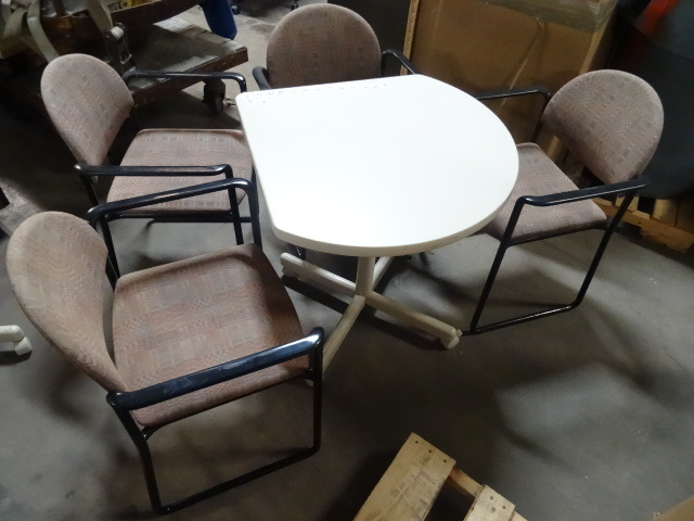 Tear Drop Table on Wheels