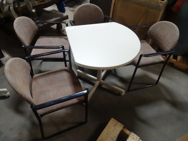 Tear Drop Table on Wheels