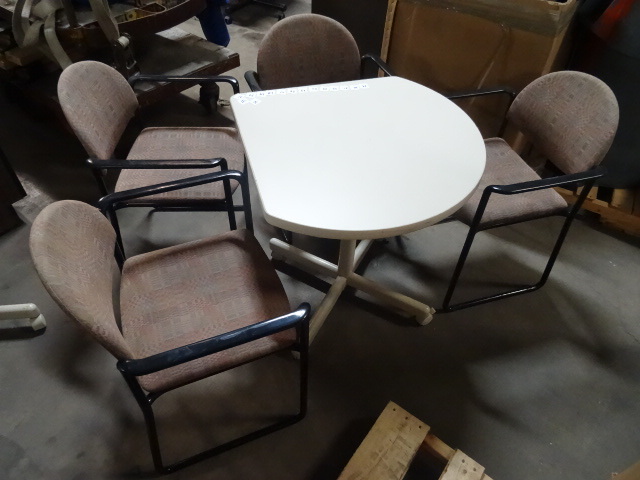 Tear Drop Table on Wheels