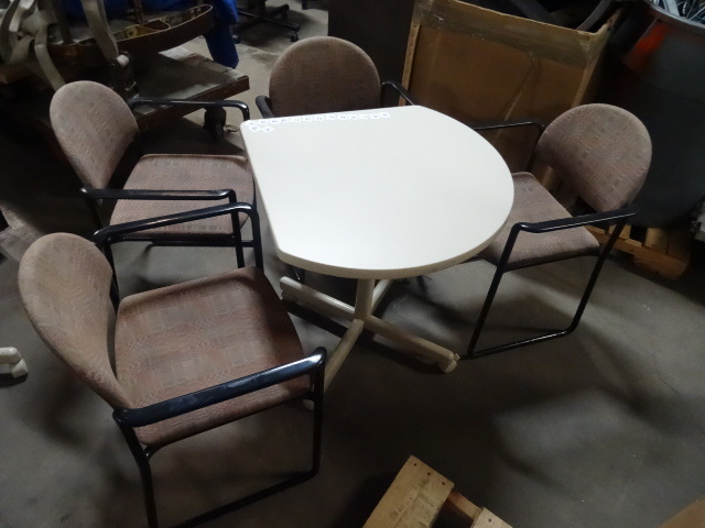 Tear Drop Table on Wheels
