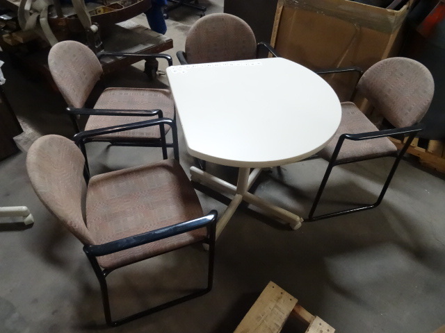 Tear Drop Table on Wheels