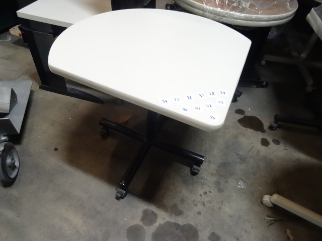 Tear Drop Table on Wheels
