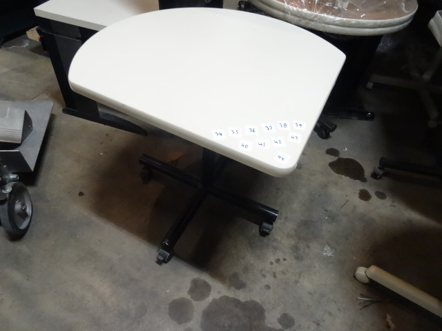 Tear Drop Table on Wheels