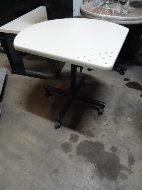 Tear Drop Table on Wheels