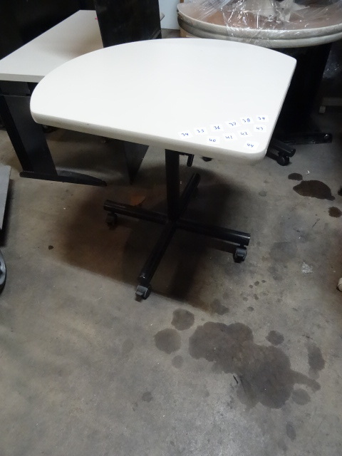 Tear Drop Table on Wheels