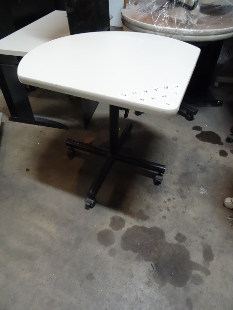Tear Drop Table on Wheels