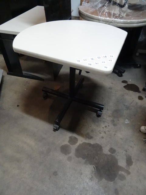 Tear Drop Table on Wheels