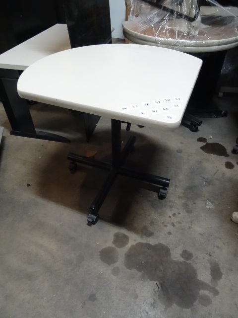 Tear Drop Table on Wheels