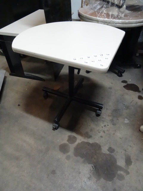 Tear Drop Table on Wheels