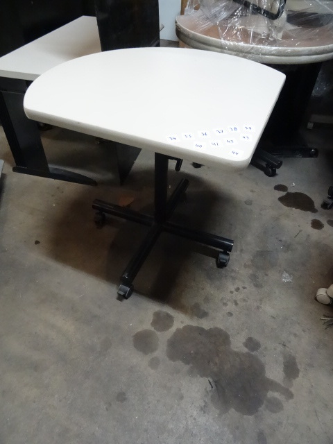 Tear Drop Table on Wheels