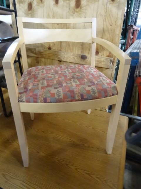 2 Matching Wood Framed Side Chairs