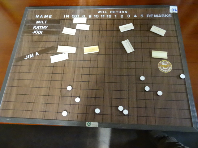 Magnetic In and Out Board