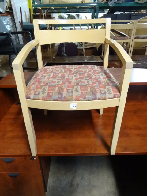 Wood Framed Side Chair