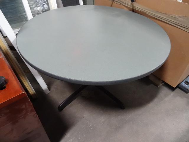 48 Round Table with Metal Base