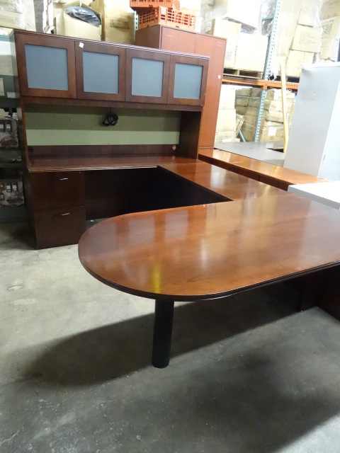 U Shaped Office Desk 4 Piece,