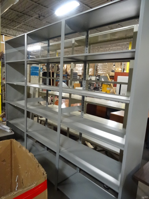 Metal Shelving Unit 108 X 18 X 88