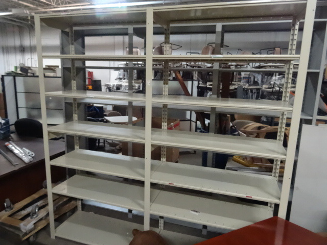 Metal Shelving Unit 86 X 18 X 88