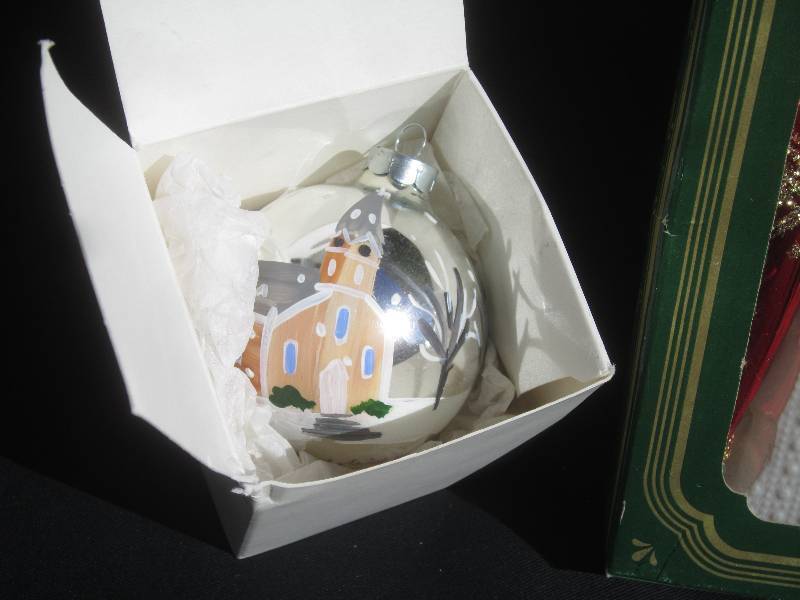 New Christmas Ornaments - Blown Glass