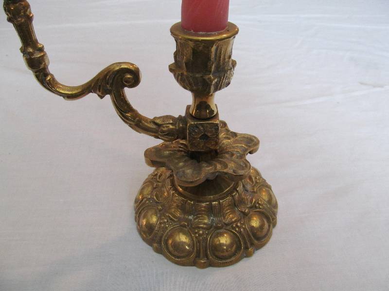 Gorgeous Brass Candle Holder