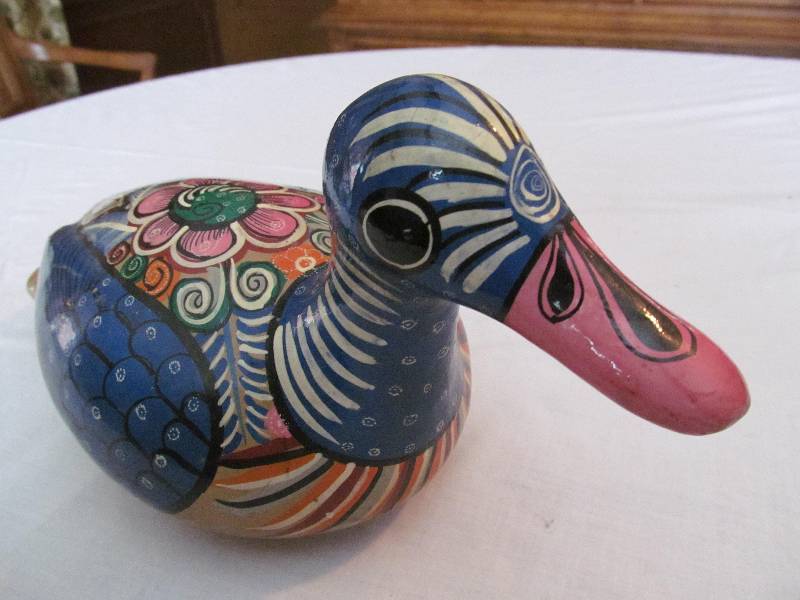 Hand Painted Duck