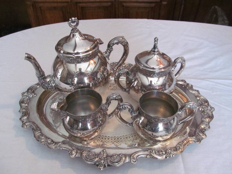 Silver plated Tea set