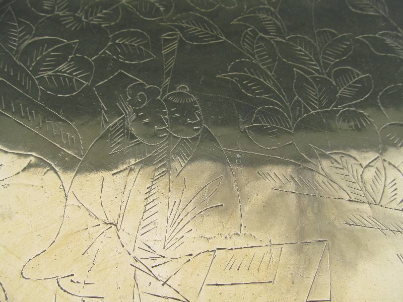 Brass Serving Platter
