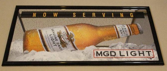 Mirrored MGD Sign