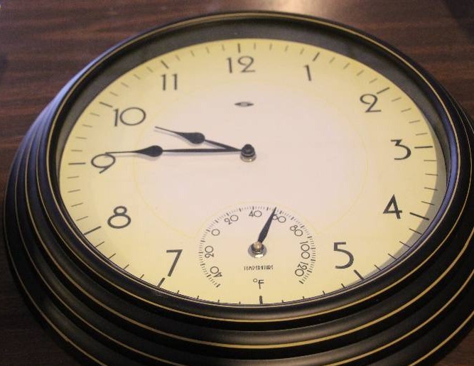 Battery Operated Wall Clock