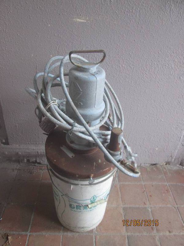 Graco powerflo air powered pump ...