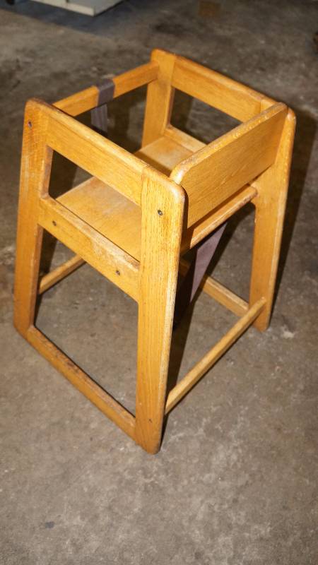 Childs Wooden Booster Seat