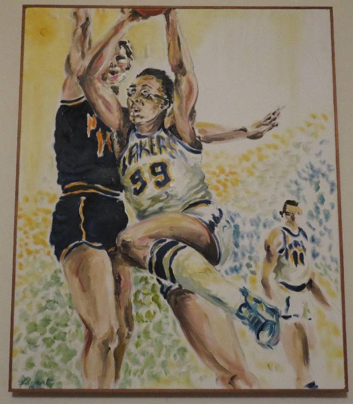 lot 4 image: George Mikan of the Minnesota Lakers