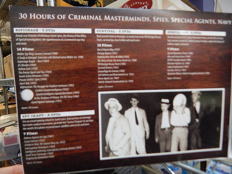 FBICIA Films Declassified DVD set