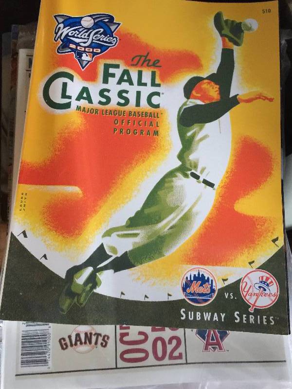 World Series and All Star Game Programs  2000s