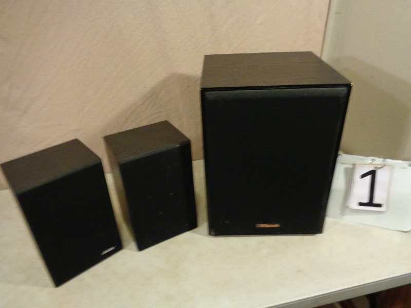Bose and Klipsch Speakers