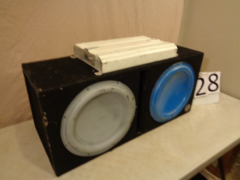 Sub Woofers and Amplifier