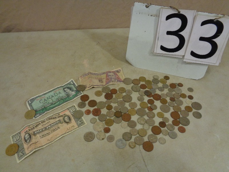 Foreign Coins and Currency