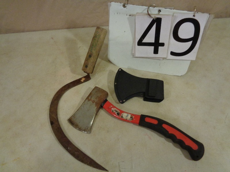 Hatchet and Old Sickle