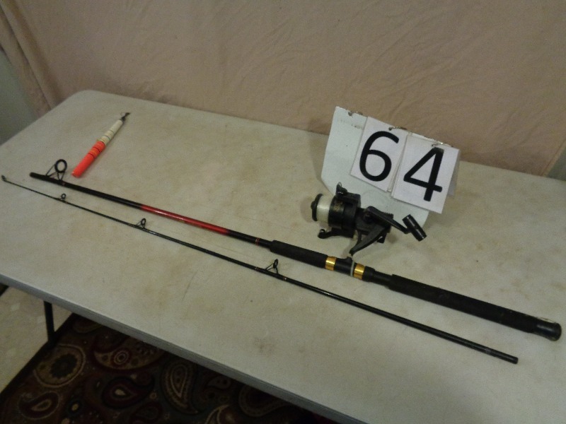 Large Fishing Rod and Reel