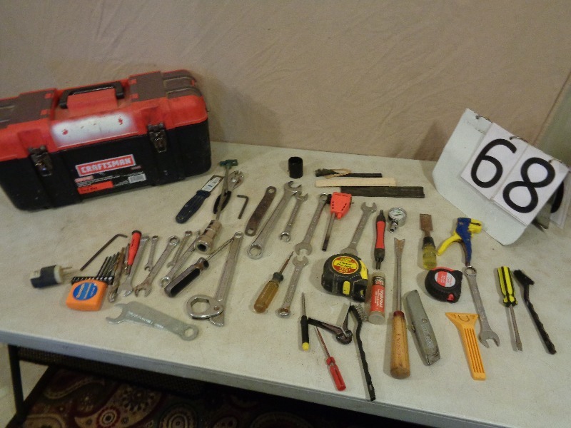 Craftsman Tool Box and Tools