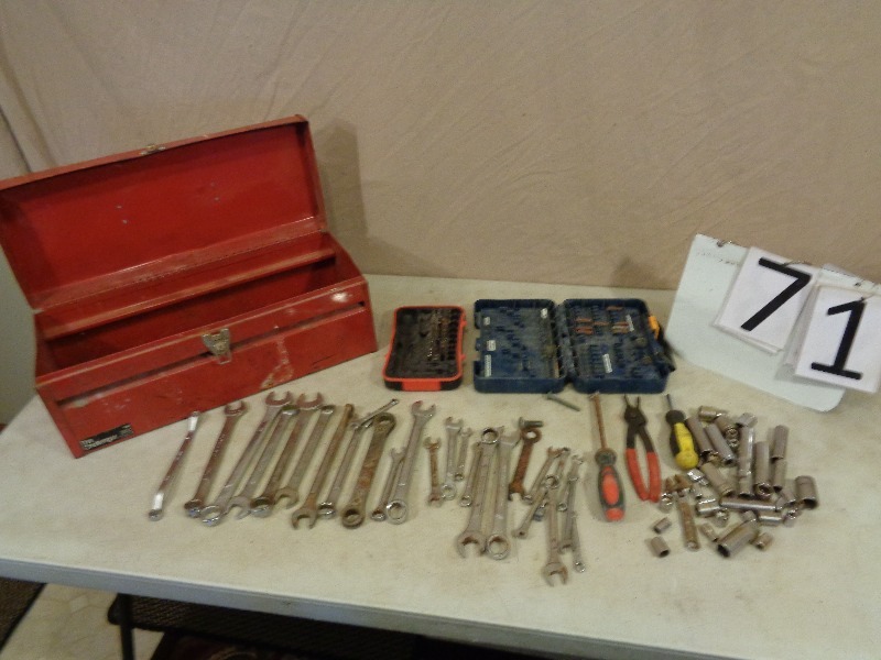 Toolbox, Sockets, Wrenches