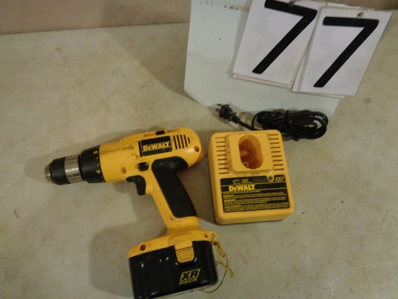Dewalt Drill and Charger