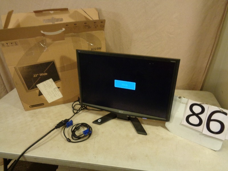 Acer 22 inch Computer Monitor