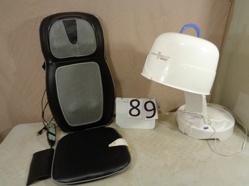 Chair Massager and Hair Dryer